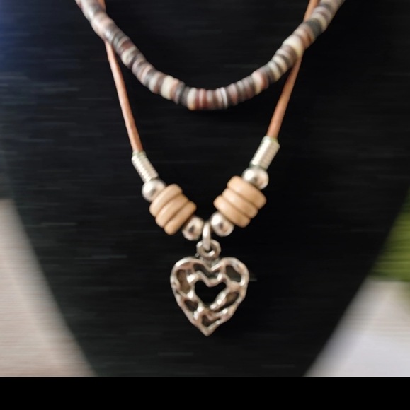 Layered 2 Necklaces - Picture 2 of 4